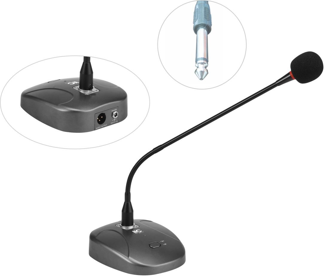 Micro cổ ngỗng có chuông ITC T-621A | Sản phẩm chính hãng