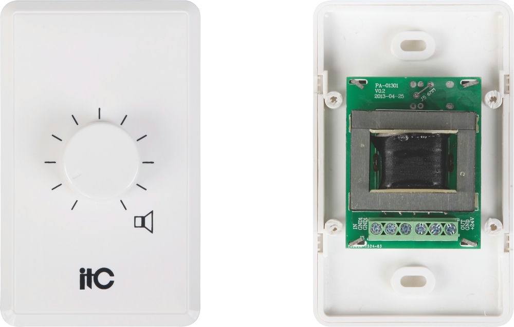 Chiết áp ITC T-682F công suất 15W có rơ le báo cháy | TOA