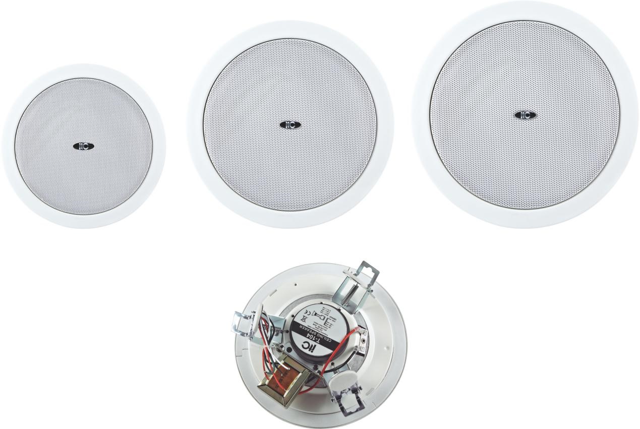 Loa âm trần ITC T-106 cường độ âm tới 106dB, công suất 9W | TOA