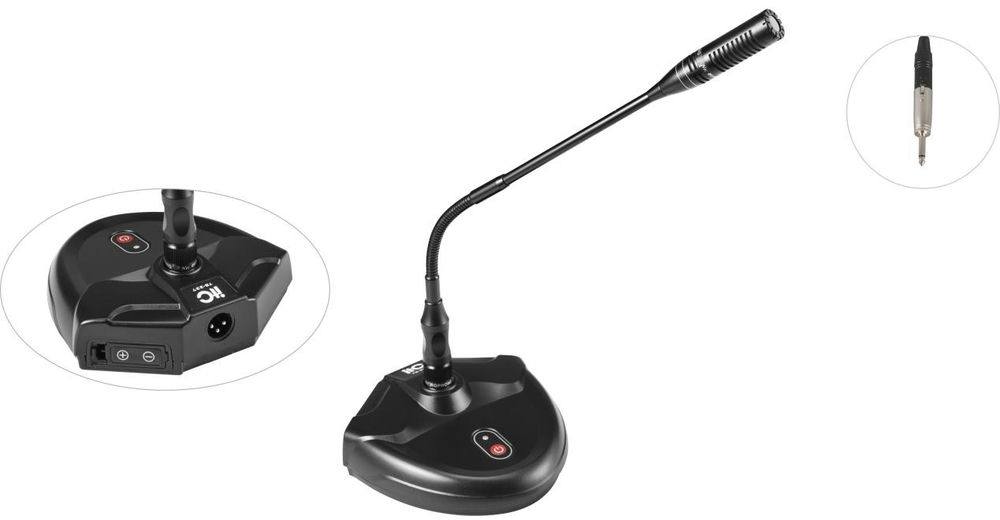 Micro cổ ngỗng để bàn, bục phát biểu ITC TS-337 | TOA