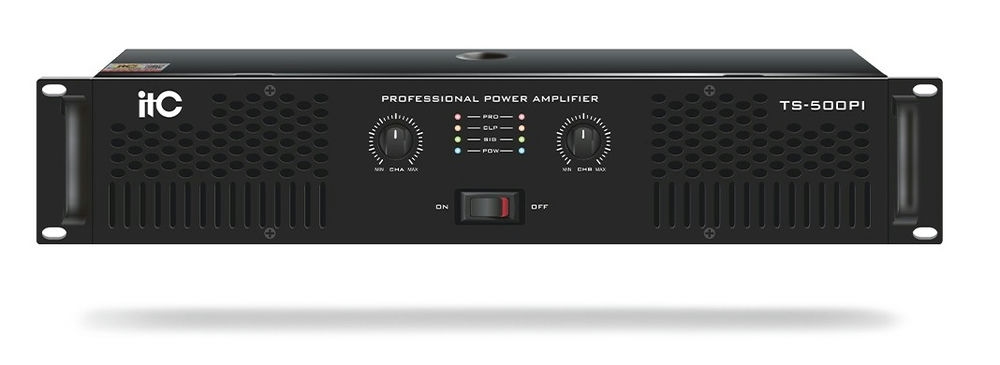 Amply ITC chuyên nghiệp công suất 2x500W TS-500PI | Sản phẩm chính hãng