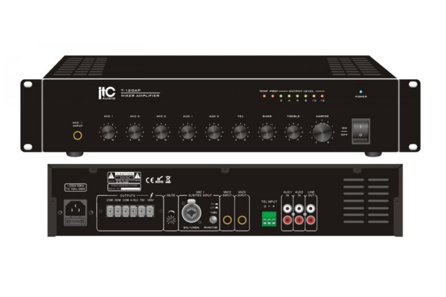 Amply ITC kèm mixer công suất 20W T-20AP | TOA