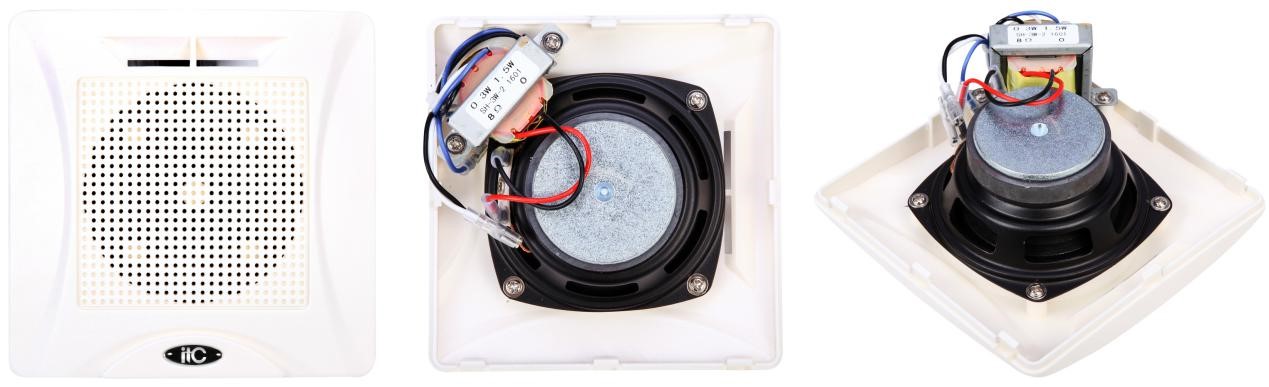 Loa gắn tường ITC T-103E công suất 1.5W-3W | TOA