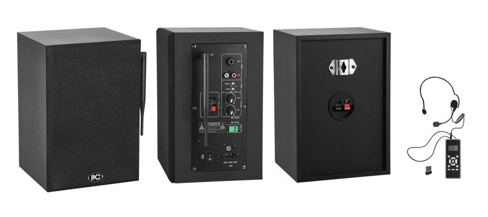 Loa hộp cho lớp học ITC T-250BM công suất 2x25W, có mic không dây | TOA