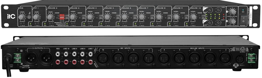 Bộ tiền khuếch đại  ITC 2 kênh T-2S01 | Sản phẩm chính hãng