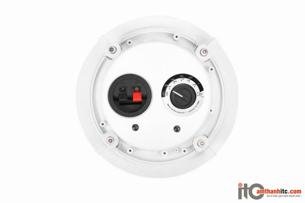 Loa âm trần đồng trục T-208CW có gì nổi bật - mặt sau