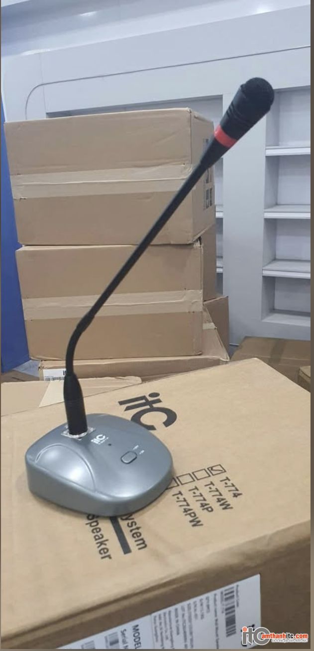 Micro cổ ngỗng ITC TS-338 để bàn, bục phát biểu chất lượng cao