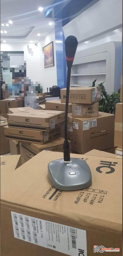 Micro cổ ngỗng ITC TS-338 để bàn, bục phát biểu chất lượng cao